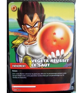 Carte de Collection de jeux DRAGON BALL VF  VEGETA REUSSI LE SAUT  DB 319
