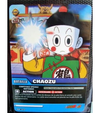 CARTE DRAGON BALL Z - CHAOZU - DB-349 