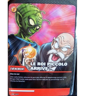 CARTE DRAGON BALL Z - LE ROI PICCOLO ARRIVE - DB- 320