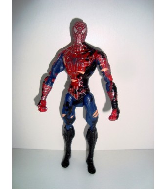 FIGURINE MARVEL SPIDERMAN DAMAGED VENOM ARTICULE HASBRO 2006 