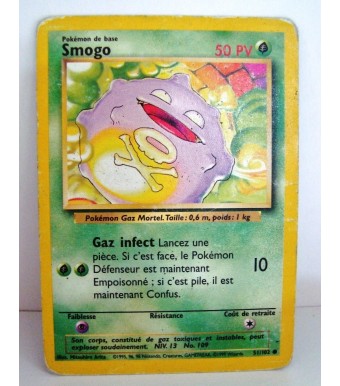 Carte pokemon française d'occasion  SMOGO 50PV 51102