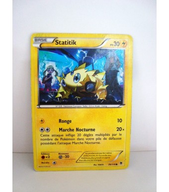 Carte Pokemon Statitik 30pv 26119 XY Vigueur Spectrale 
