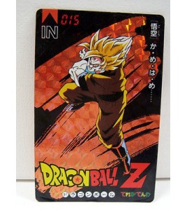 A870 Carte Dragon Ball Z DBZ Banpresto Terebi Denwa Part 3 -015 Prisme BANPRESTO