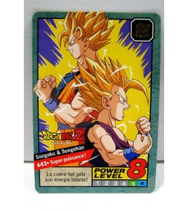 A888 DBZ Dragon ball z carte grand combat CARD power level N 642 FR 