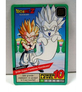 A893 DRAGON BALL Z DBZ SUPER BATTLE POWER LEVEL PART 12 CARD CARTE 519 fr 1996