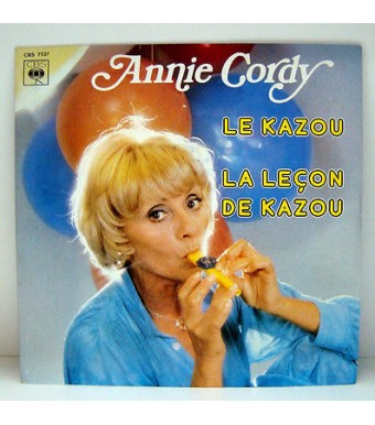 ANNIE CORDY  LE KAZOU  - disque 45 TOURS 