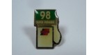 Pin's Total Super premier 98, fin des années 1980-début des années 1990 