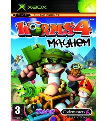 Worms 4 Mayhem sur Xbox 