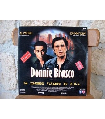 LASERDISC - DONNIE BRASCO  AL PACINO JOHNNY DEEP 