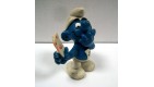 Schtroumpf smurf PUBLICITAIRE ASS TRICHANT AUX CARTES 20056 RARE portugal 80's p