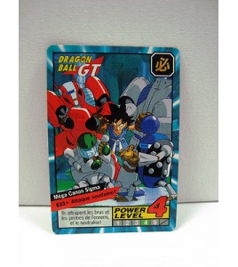 CARTE DRAGON BALL GT 833 VF 1998
