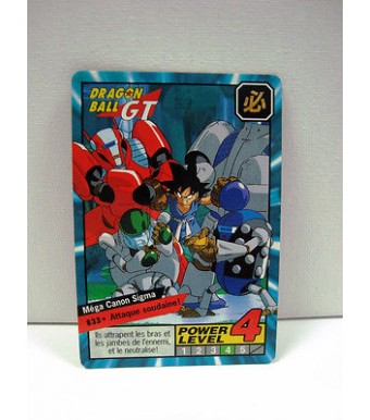 CARTE DRAGON BALL GT 833 VF 1998