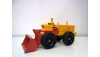 MATCHBOX 43 Aveling BAftFORD tractor shovel, chromgelbrouge vif, MATCHBOX series