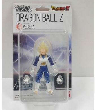 ultra rare Dragon Ball Z Super Saiyan Vegeta 3in Action Figure Shodo Bandai