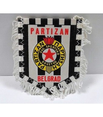 WIMPEL Pennant Fanion football - PARTUZAN BELGRAD