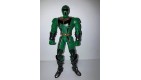 POWER RANGERS SPACE PATROL - GREEN PATROL RANGER VERT - BANDAI 2005 13.5cm