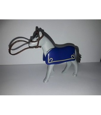 Playmobil SPÉCIALE CHEVALIER MONTURE - destrier blanc By PL@ymoD@n  N°229