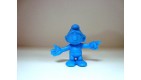 FIGURINE VINTAGE  PUBLICITAIRE OMO LES SCHTROUMPFS N°6