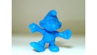 FIGURINE VINTAGE  PUBLICITAIRE OMO LES SCHTROUMPFS N°3
