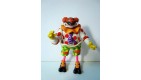 RARE FIGURINE LES TORTUES NINJA TMNT LE CLOWN MICHELANGELO PLAYMATES TOYS 1992 