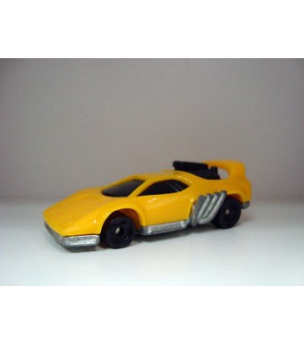 VEHICULE HOTWHEELS 1993 - VOITURE CAR JAUNE