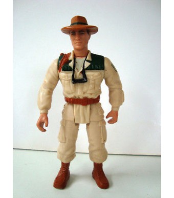 FIGURINE JURASSIC PARK HASBRO 1997 - EDDIE CAR (11x5cm) 