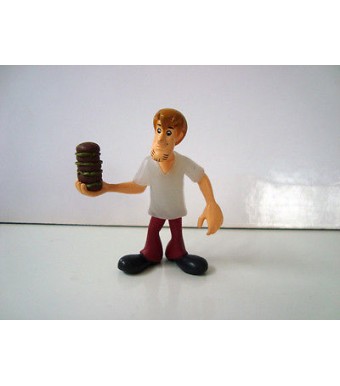 FIGURINE SCOOBY DOO HANNA BARBERA  SAMI NORVILLE ROGERS AVEC HAMBURGERS 