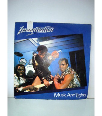 DISQUE VYNILE  45T - IMAGINATION MUSIC AND LIGHTS