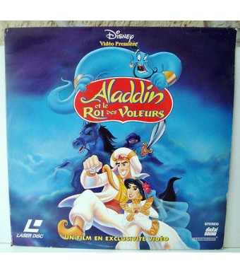 ALADDIN ET LE ROI DES VOLEURS WS VF PAL LASERDISC DISNEY