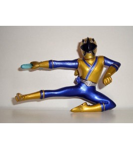 FIGURINE SENTEI POWER RANGERS  2012 - FORCE BLEU (7x9cm)