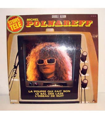 vinyl lp 33t MICHEL POLNAREFF - DOUBLE ALBUM (SUPER STARS TELE)