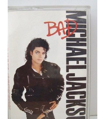RARE MICHAEL JACKSON K7 AUDIO TAPE CASSETTE. BAD 1987 