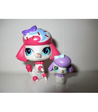 FIGURINE LPS LITTLEST PETSHOP PET SHOP N°405 CANICHE