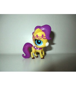MAGNIFIQUE LPS LITTLEST PETSHOP PET SHOP horse cheval poney