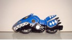 PETITE MOTO POWER RANGERS FORCE BLEU (3x8cm)