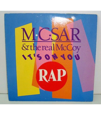 45 tours SP - MC SAR & the real McCoy - IT'S ON YOU - 1990