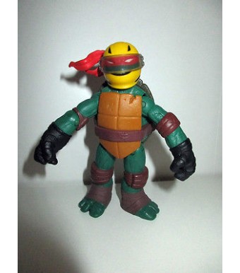 FIGURINE LES TORTUES NINJA TMNT RAPHAEL ARTICULE VIACOM 2012 (12x9cm)