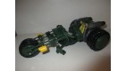 VEHICULE LES TORTUES NINJA TMNT MOTO  ARTICULE VIACOM 2012 (23x12cm)