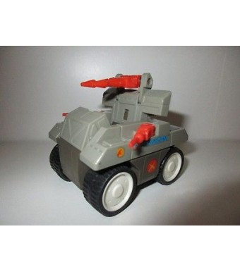 VEHICULE STARCOM COLECO 1986 - STARCOM LASER R.A.T INCL.CAPT VIC DAKO(5,5x7,5cm)