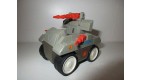 VEHICULE STARCOM COLECO 1986 - STARCOM LASER R.A.T INCL.CAPT VIC DAKO(5,5x7,5cm)