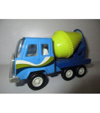 VEHICULE EN TOLE CAMION DE CHANTIER - BETONNIERE (12x5,5cm)