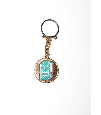 ANCIEN PORTE CLÉ KEYCHAIN - LEGAL VERT