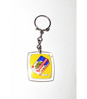 ANCIEN PORTE CLÉ KEYCHAIN - VEGETALINE HUILOR SAMO CREMOLIVE 