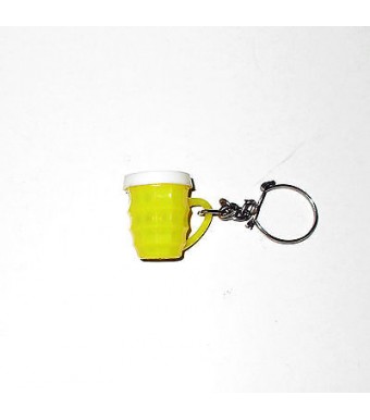 ANCIEN PORTE CLÉ KEYCHAIN - ST RAPHAEL - PARIZOT MOUTARDE