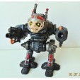 Mighty Max-megahert  Cybot-battle warriors-bluebird toys 1994 (11x10cm)