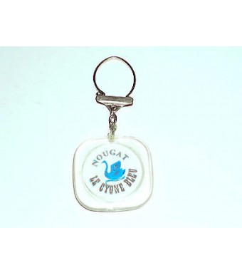 PORTE CLE KEYCHAIN - NOUGAT LE CYGNE BLEU