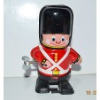 FIGURINE WIND UP EN TOLE - SOLDAT GARDE ANGLAIS JAPAN TIN TOY (10x7cm)