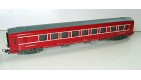VOITURE VOYAGEURS TRAIN RESTAURANT ROUGE JOUEF REF 8690 MADE IN FRANCE SNCF 28cm