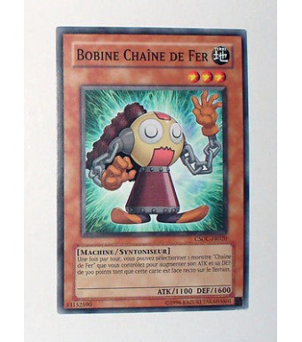 CARTE YU GI OH VERSION FRANCAISE BOBINE CHAINE DE FER CSOC-FR020