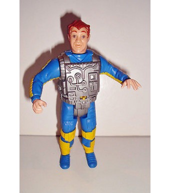 FIGURINE VINTAGE GHOSTBUSTERS SOS FANTOMES LES HEROS HURLANTS RAY STANTZ (12x8cm